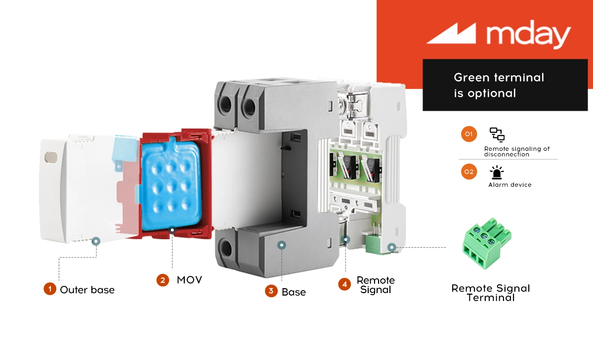 Ethernet Surge Protector 1500V Under Over Voltage Relay DC T1T2