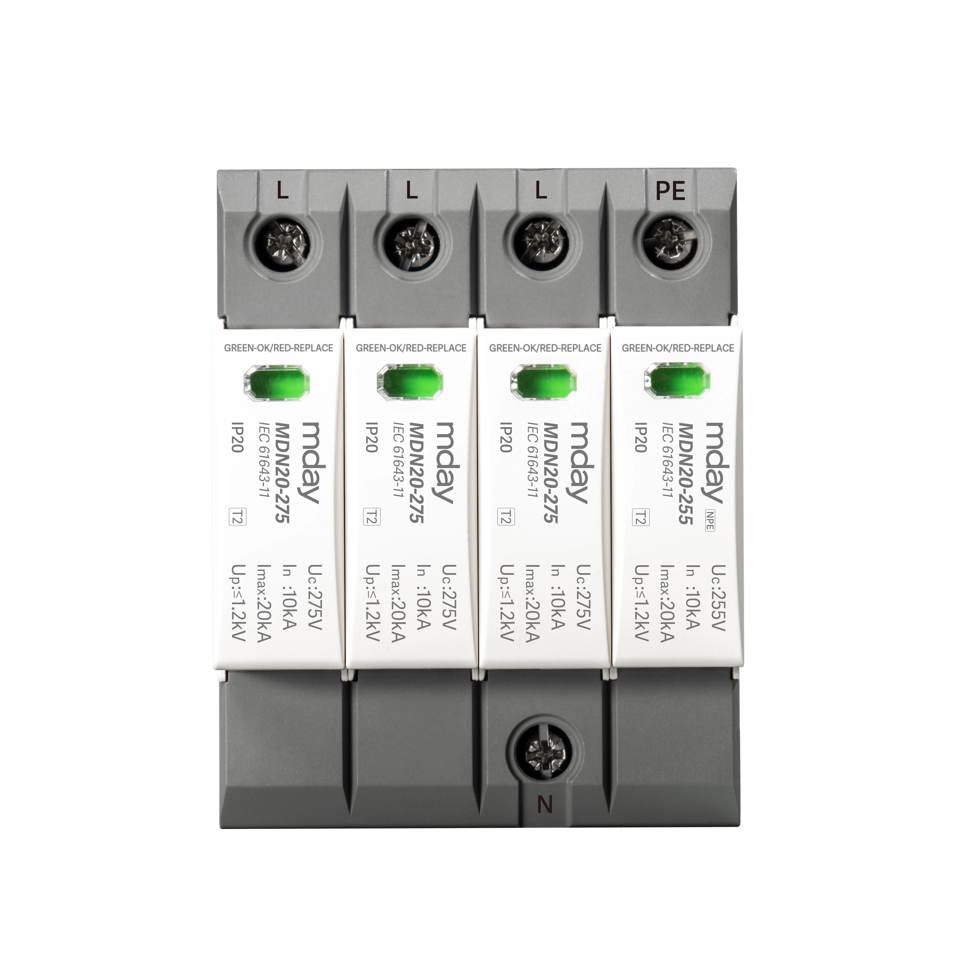 Whole Home Surge Protector Cost Thyristor Surge Protection Type2 1NPE