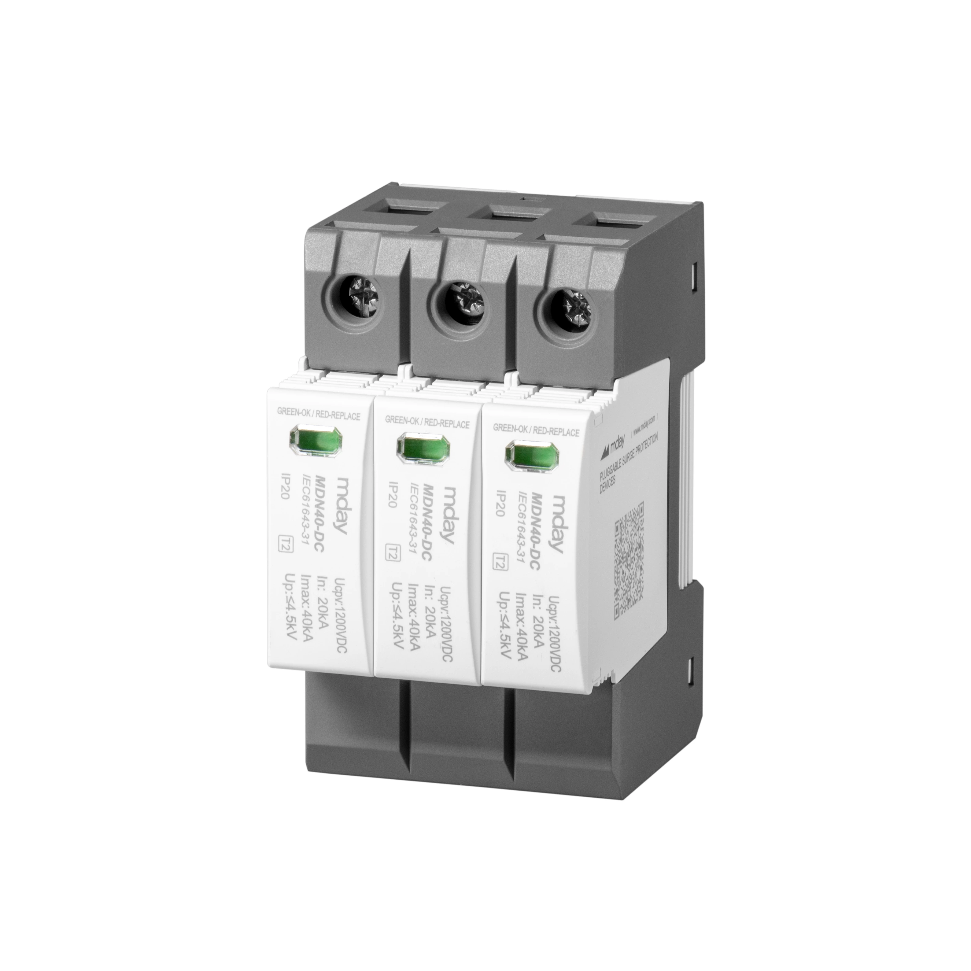 Surge Protectors Breakers European Surge Protector Type2 1200V