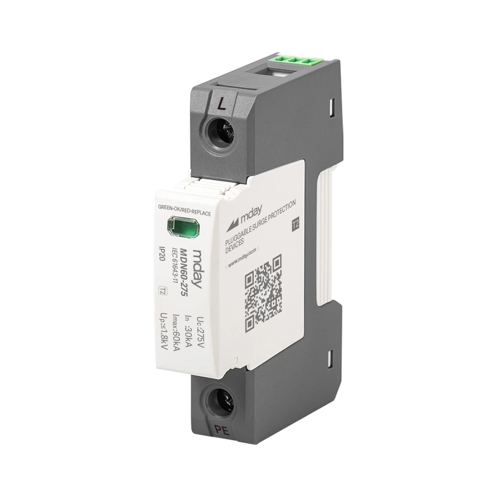 Ac Spd Photovoltaic Surge Protection Spd Electric 275v Single Phase