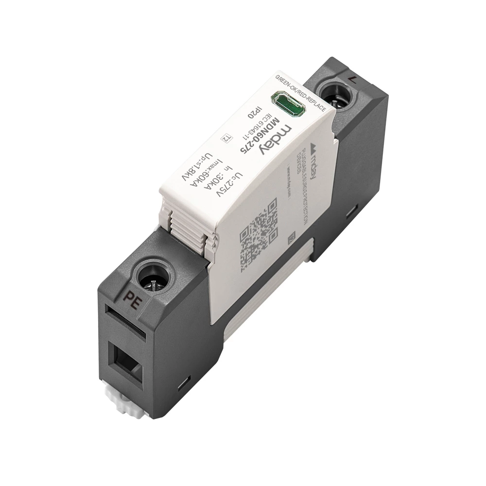 Ac Spd Photovoltaic Surge Protection Spd Electric 275v Single Phase