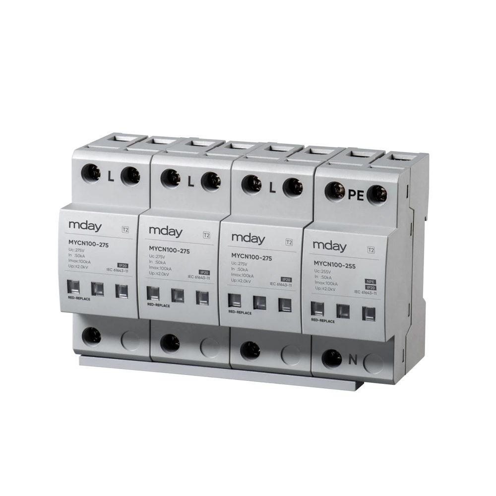 Surge Protection Device 3p+npe 385v 50ka/100ka Spd Type2 Surge Protectors Near Me