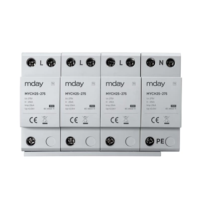 Secondary Surge Protector: Spd At The Junction Of Lpz 1 And Lpz 2 (surge Protector On The Input Side Of The Switch Box/cabinet)