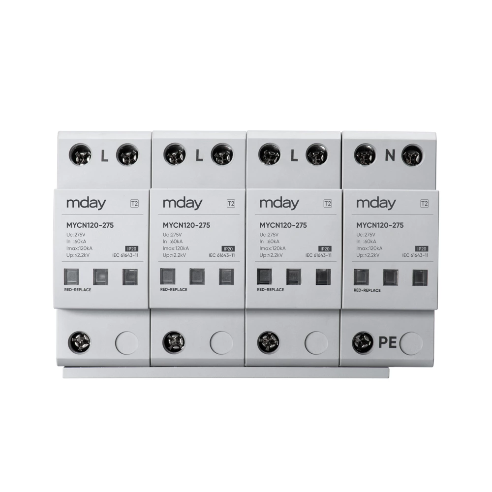 4p Transformer Lightning Arrester T2 Ln60ka 220v Surge Protector