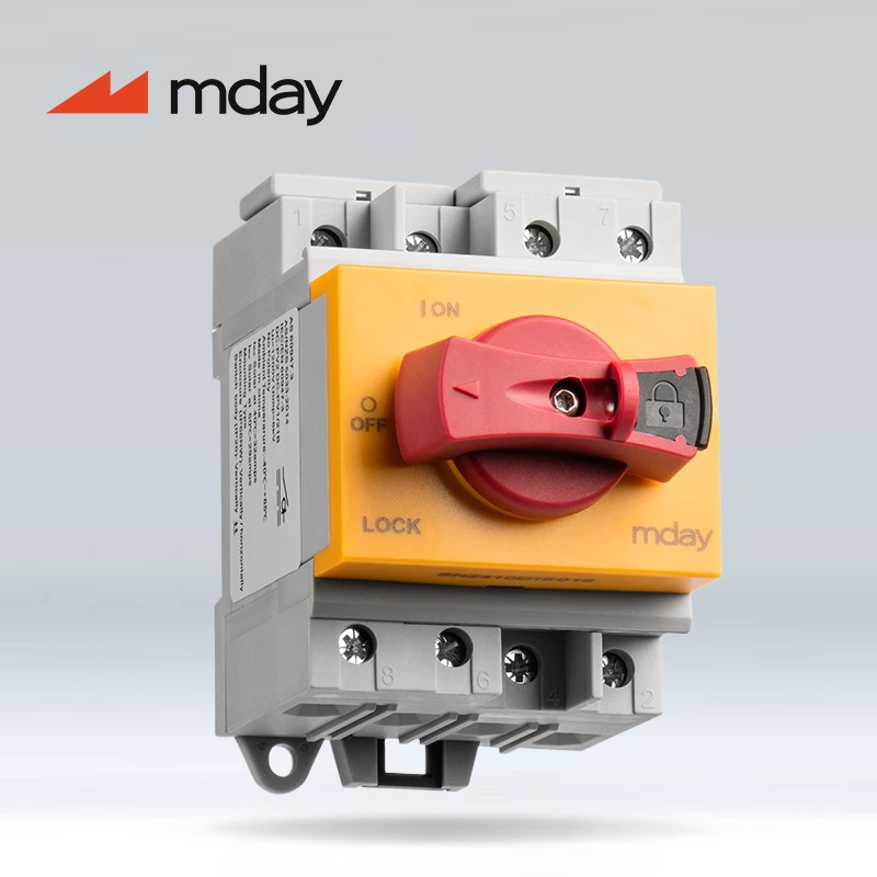 Mday isolator Switch 4POLES 63A High Quality Three-Phase Rotary Disconnect Switch with CE Certificate