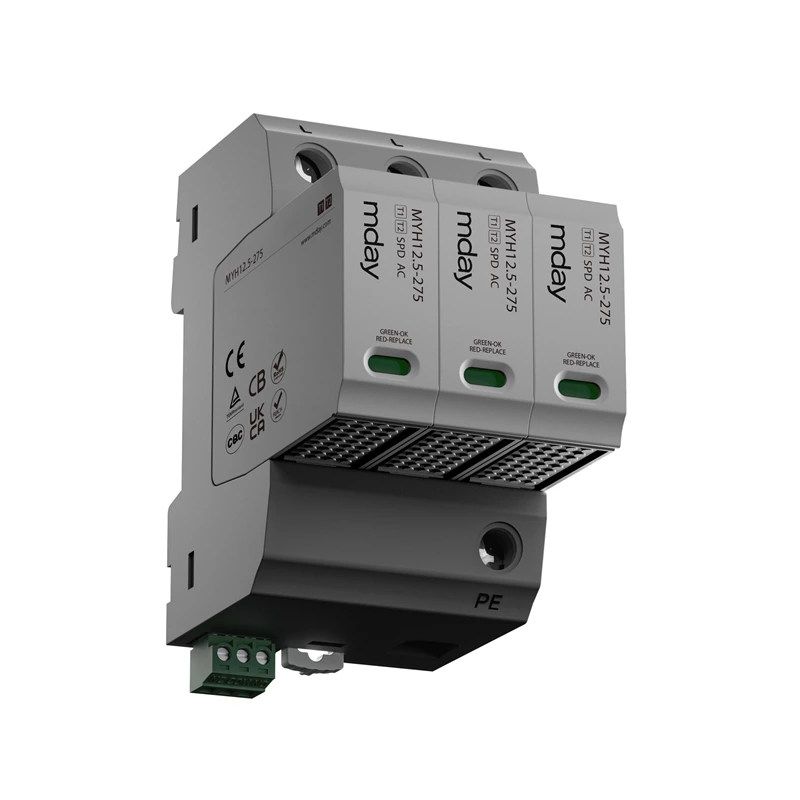 Mday Good Quality 20/50/ka 3p Ac Surge Protective Device Best Quality Surge Protector