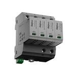 European Style Popular Electrical Lightinig Spd 20ka 4p T1 Surge Protector On Panel