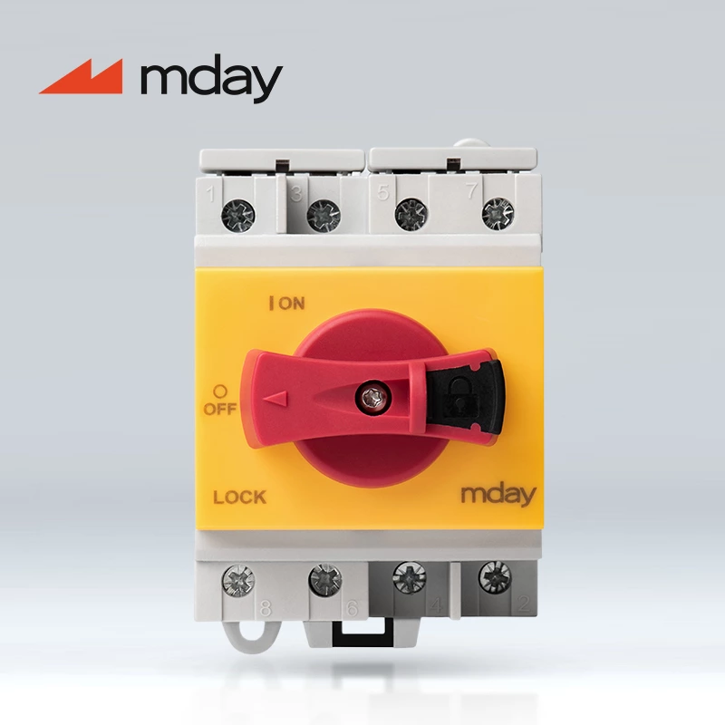 Mday isolator Switch 4POLES 63A High Quality Three-Phase Rotary Disconnect Switch with CE Certificate